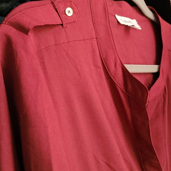 Calvin Klein Tops - Calvin Klein button down shirt red